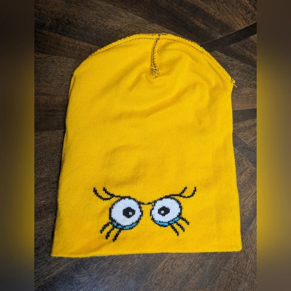 McDonald’s Birdie the Early Bird Knit Beanie Hat Brown Yellow Crew Exclusive